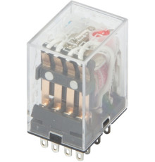 Реле промежуточное с Led индикацией 3А, 4 группы контактов, катушка 230В АC, e.control.p346L Enext