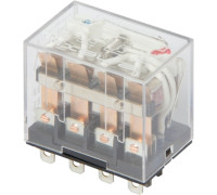 Реле промежуточное с Led индикацией 10А, 4 группы контактов, катушка 230В АC, e.control.p1046L Enext