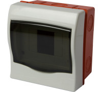 Корпус пластиковый встраиваемый 4модульный Multusan, e.plbox.stand.w.04mU Enext