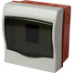 Корпус пластиковый встраиваемый 4модульный Multusan, e.plbox.stand.w.04mU Enext s0290014u