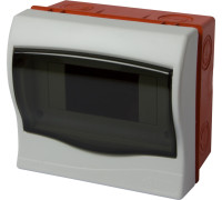 Корпус пластиковый 6-модульный встраиваемый Multusan, e.plbox.stand.w.06mU Enext