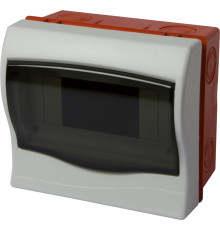 Корпус пластиковый 6-модульный встраиваемый Multusan, e.plbox.stand.w.06mU Enext