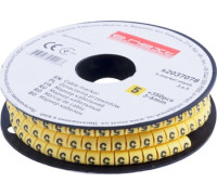 Маркер кабельный 3-6 кв.мм, 5, 350 шт, e.marker.stand.3.6.5 Enext