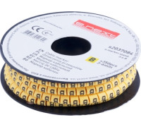 Маркер кабельный 3-6 кв.мм, B, 350 шт, e.marker.stand.3.6.B Enext