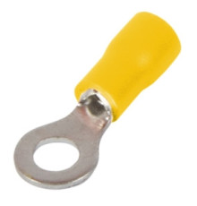 Изолированный наконечник 0.5-1.5 кв.мм, желтый, 100шт, e.terminal.stand.rv1.1,25.6.yellow Enext