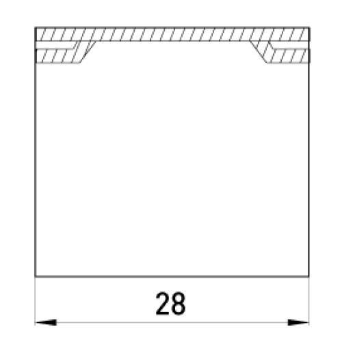 Соединитель для короба 20х10мм, e.trunking.channel.stand.20.10 Enext s15033003