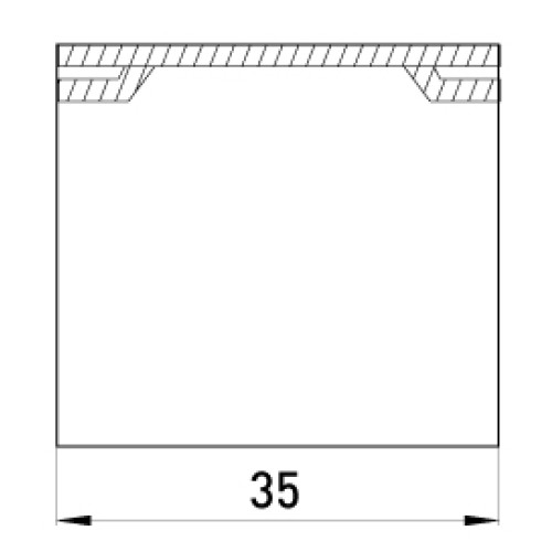 Соединитель для короба 25х16мм, e.trunking.channel.stand.25.16 Enext s15033004