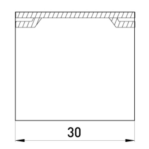 Соединитель для короба 40х16мм, e.trunking.channel.stand.40.16 Enext s15033005