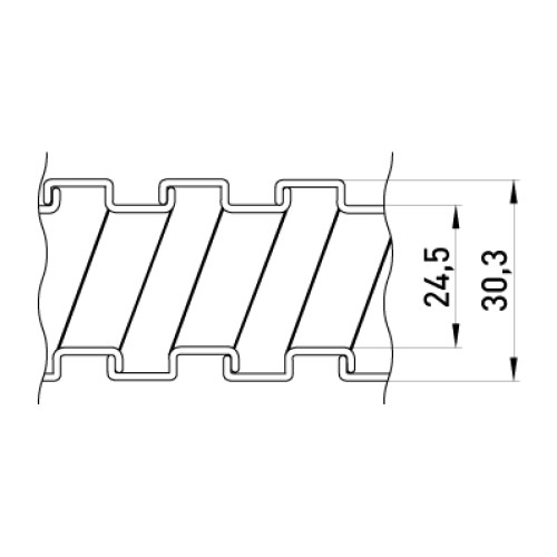 Металлорукав оцинкованный 25мм, сухой (50м), e.met.sleeve.stand.sldx.25 Enext s032023