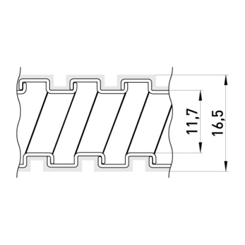 Металлорукав оцинкованный 12мм, изолированный (100м), e.met.sleeve.stand.proof.slfs.12 Enext s032029