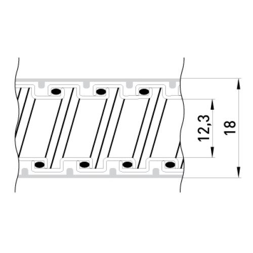 Металлорукав изолированный 13мм, усиленный (100м), e.met.sleeve.stand.proof.slfg.13 Enext s049001