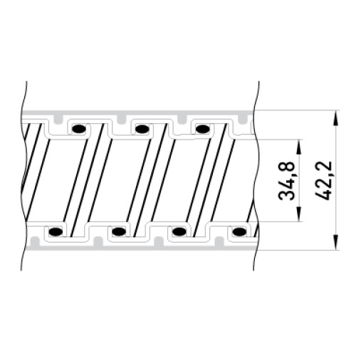 Металлорукав изолированный 34мм, усиленный (25м), e.met.sleeve.stand.proof.slfg.34 Enext s049005