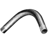 Угловой металлический соединитель 90 град. с резьбой, e.industrial.pipe.thread.angle.1-1/4