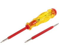 Индикатор-отвертка 155х3хph0 прямой+крестовый АС100-500В, e.tool.test06 Enext