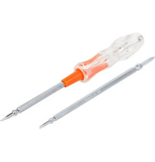 Индикатор-отвертка 190х4,5хph1 прямой+крестовый АС100-500В, e.tool.test07 Enext