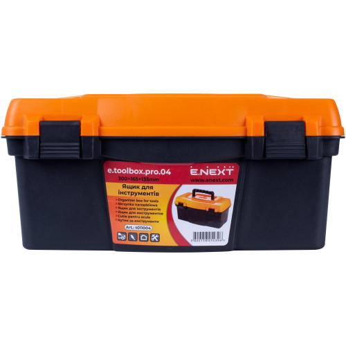 Ящик для инструмента, 13" 300x165x135мм 300x165x135мм, e.toolbox.pro.04 Enext t011004