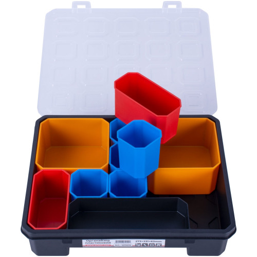 Органайзер пластиковый, 15" 273х231х62мм, e.toolbox.pro.15 Enext t011015