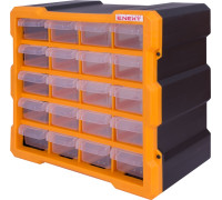 Органайзер пластиковый, 20-секционный 267х157х262мм, e.toolbox.pro.18 Enext