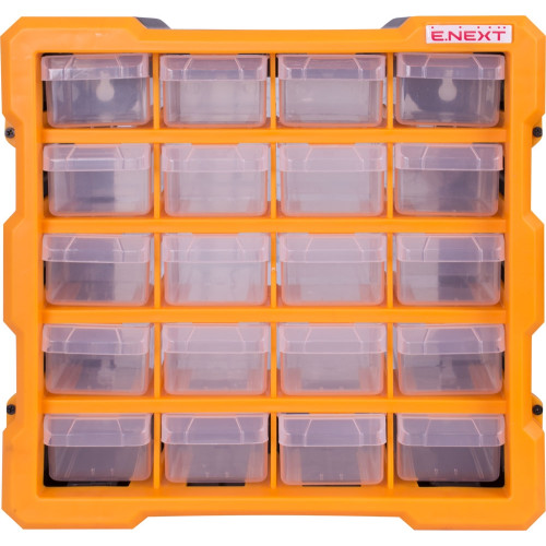 Органайзер пластиковый, 20-секционный 267х157х262мм, e.toolbox.pro.18 Enext t011018