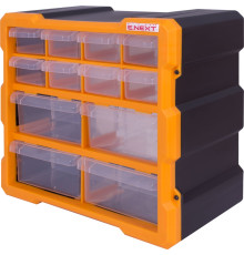 Органайзер пластиковый, 12-секционный 267х157х262мм, e.toolbox.pro.19 Enext