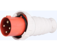 Силовая вилка переносная 4п., 380В, IP67, 63А, e.plug.pro.4.63 Enext