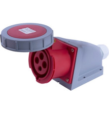 Силовая розетка стационарная 4п., 400В, 32А, IP67, e.socket.124.32.67 Enext