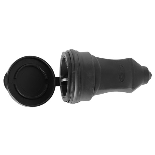 Розетка переносная с защитной крышкой каучуковая с заземлением, 16А, e.socket.rubber.029.16 Enext s9100024