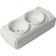 Колодка 2 гнезда, без заземления, etes.2 Enext s042099