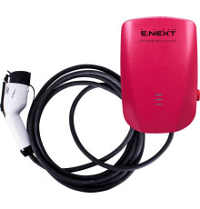 Станция для заряда электромобилей 7,4 кВт 230В 32A Type2 кабель 5м IP54, e.charge.stand.7T2C Enext