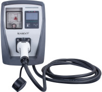 Станция для заряда электромобилей 7,4 кВт 230В 32A Type2 кабель 5м IP54, e.charge.pro.7T2C Enext