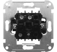 Механизм выключателя одноклавишного лестничного с подсветкой, e.mz.11272.s2w.l Enext