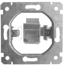 Механизм розетки одинарной телефонной под Jack RJ12, e.mz.14132.rj.12 Enext
