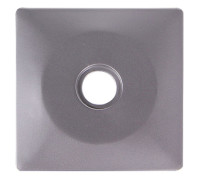 Панель для розетки, алюминий, e.lux.15111L.pn.tv.aluminium Enext