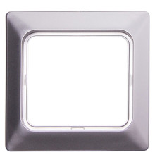 Рамка для влагозащищенной розетки, алюминий, e.lux.12094L.1.fr.wp.aluminium Enext