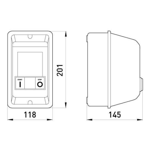 Электромагнитный пускатель 50А, 230В, e.industrial.ukq.50mb.230v Enext i0100018