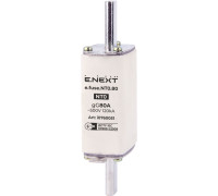 Предохранитель плавкий габарит 0, 80А., e.fuse.NT0.80 Enext