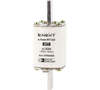 Предохранитель плавкий габарит 1, 63А., e.fuse.NT1.63 Enext