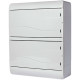 Корпус пластиковый, навесной (NT) 26-модульный, двухрядный, IP 40 с непрозрачной дверцей, Tarel 6664-126непр