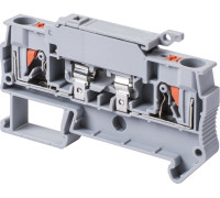 Клеммная колодка наборная на DIN-рейку под предохранитель 5x20, e.tc.din.spring.4.HESI Enext