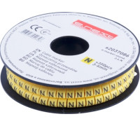 Маркер кабельный 3-6 кв.мм, N, 350 шт, e.marker.stand.3.6.N Enext