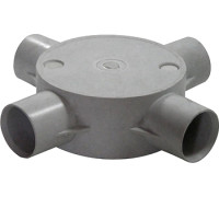 Коробка соединительная трубная, 4 ввода, d20мм, e.pipe.4.db.stand.20 Enext