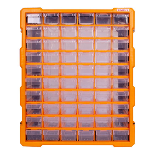Органайзер пластиковый, 24" 60-секционный 381х157х475мм, e.toolbox.pro.22 Enext t011022