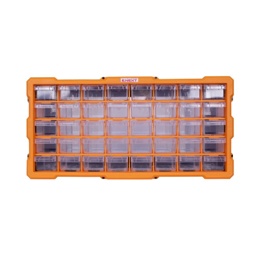 Органайзер пластиковый, 22" 40-секционный 497х157х250мм, e.toolbox.pro.23 Enext t011023