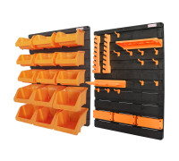 Органайзер для инструментов настенный,e.toolbox.pro.26, 35 элементов 825х210х585мм, Enext