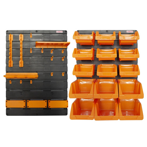 Органайзер для инструментов настенный,e.toolbox.pro.26, 35 элементов 825х210х585мм, Enext t011026