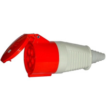 Силовая розетка переносная 3Р+N+PE, 250/400В, 32А, IP44, Tarel
