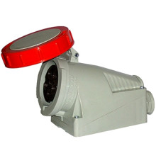 Силовая розетка стационарная 3Р+N+Z, 400В, 32А, IP67, Tarel
