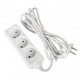 Удлинитель 3 гнезда, 3м, без заземлением, baby protect, e.es.3.3.b Enext s042058