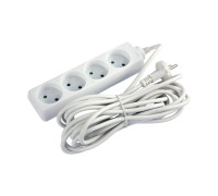 Удлинитель 4 гнезда, 5м, без заземлением, baby protect, e.es.4.5.b Enext