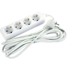 Удлинитель 4 гнезда, 3м, с заземлением, baby protect, e.es.4.3.zb Enext